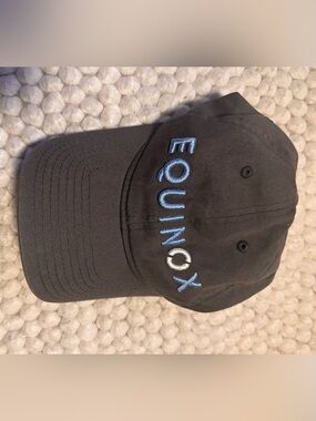 Equinox Embroidered Baseball Cap with Blue/White Logo